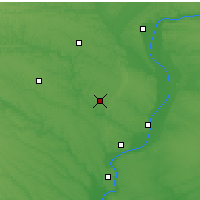 Nächste Vorhersageorte - Mount Pleasant - Karte
