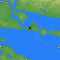 Nächste Vorhersageorte - Drummond Island - Karte