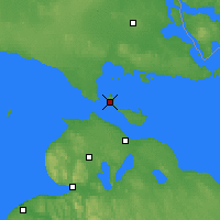 Nächste Vorhersageorte - Mackinac Island - Karte