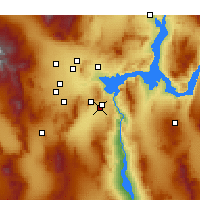 Nächste Vorhersageorte - Boulder City - Karte