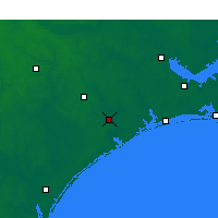 Nächste Vorhersageorte - Jacksonville - Karte