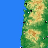 Nächste Vorhersageorte - Pacific City - Karte