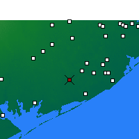 Nächste Vorhersageorte - Bay City - Karte