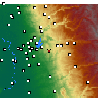 Nächste Vorhersageorte - Shingle Springs - Karte