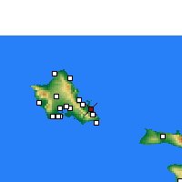 Nächste Vorhersageorte - Kailua - Karte
