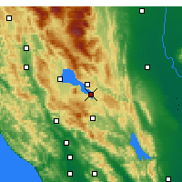 Nächste Vorhersageorte - Clearlake - Karte