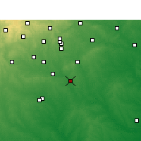 Nächste Vorhersageorte - Floresville - Karte