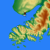 Nächste Vorhersageorte - Miller Landing - Karte