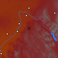Nächste Vorhersageorte - Idaho Falls - Karte