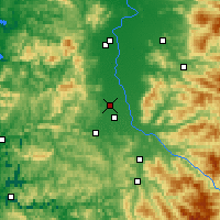 Nächste Vorhersageorte - Junction City - Karte