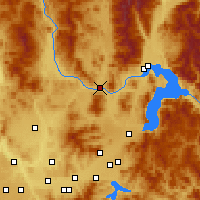 Nächste Vorhersageorte - Priest River - Karte