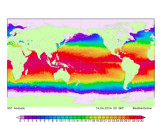 Welt SST So 14.04.2024 00 UTC
