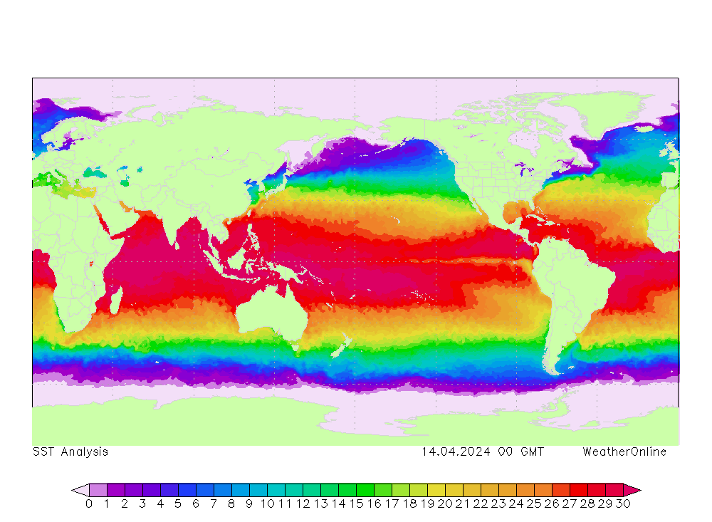 Welt SST So 14.04.2024 00 UTC