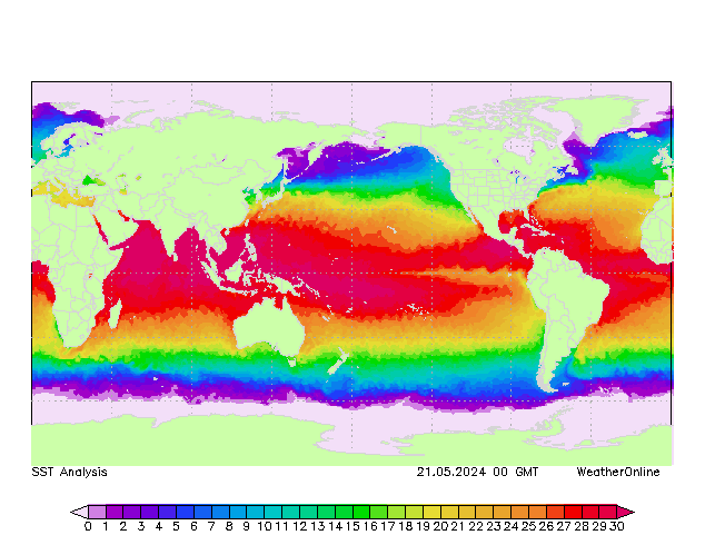 Welt SST Di 21.05.2024 00 UTC