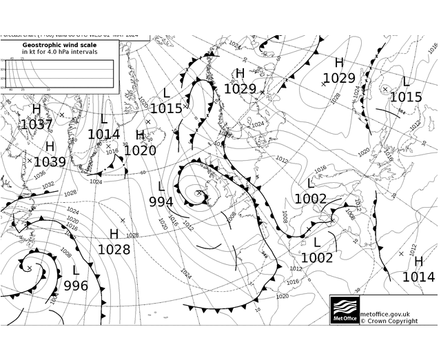 MetOffice UK Fronts Mi 01.05.2024 00 UTC