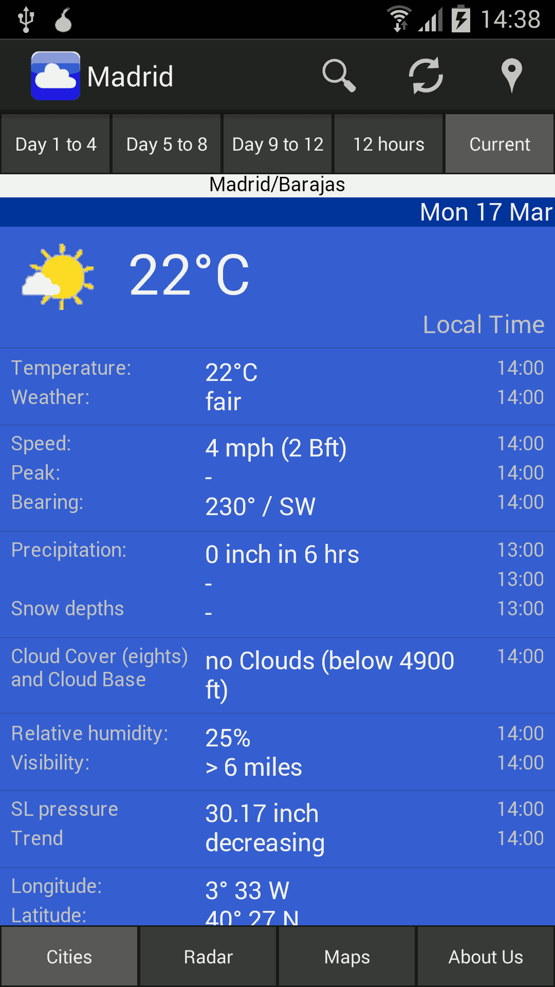 mobile current weather