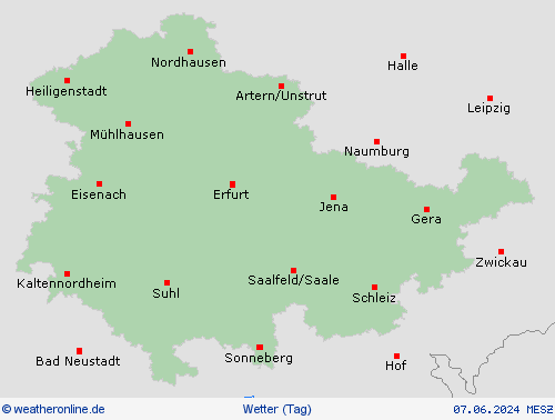 übersicht  Deutschland Vorhersagekarten